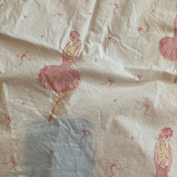 Sham pillowcases ballerina pink and ivory never used - Picture 4 of 8